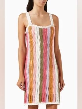 MINKPINK Crochet LITO Mini Dress